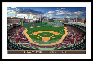 Fenway Park 1986 - Framed Print