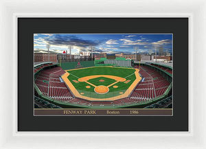 Fenway Park 1986 - Framed Print