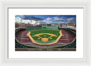 Fenway Park 1986 - Framed Print