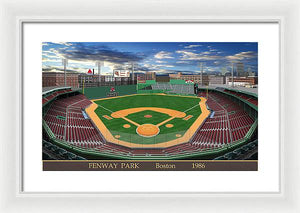 Fenway Park 1986 - Framed Print