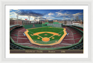 Fenway Park 1986 - Framed Print