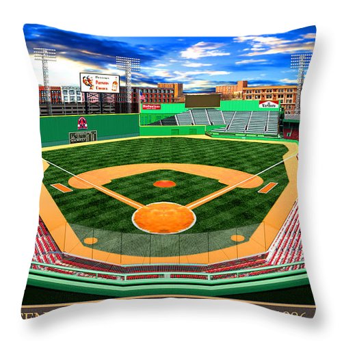 Fenway Park 1986 - Throw Pillow