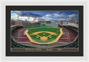 Fenway Park 1986 - Framed Print