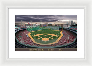 Fenway Park 2013 - Framed Print