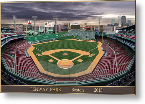 Fenway Park 2013 - Metal Print