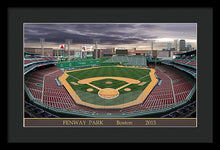 Load image into Gallery viewer, Fenway Park 2013 - Framed Print
