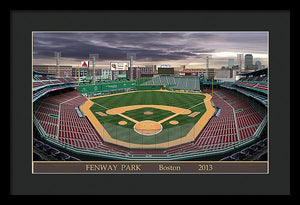 Fenway Park 2013 - Framed Print