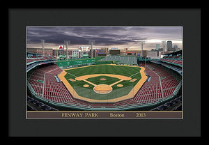 Fenway Park 2013 - Framed Print