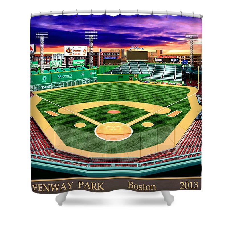 Fenway Park 2013 - Shower Curtain