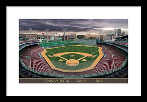 Fenway Park 2013 - Framed Print