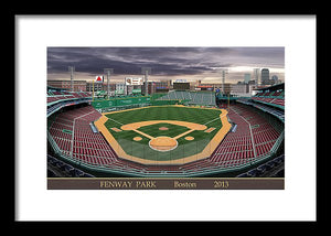 Fenway Park 2013 - Framed Print