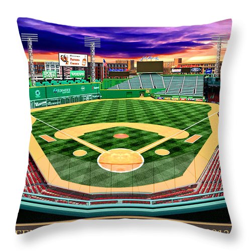 Fenway Park 2013 - Throw Pillow