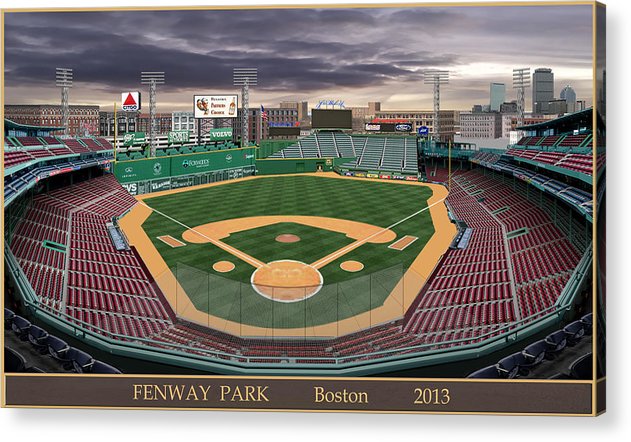 Fenway Park 2013 - Acrylic Print