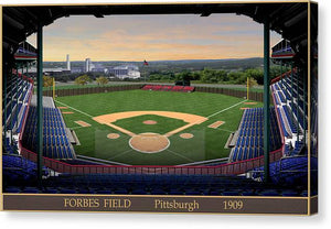 Forbes Field 1909 - Canvas Print