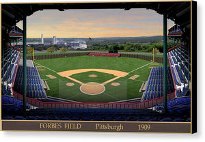 Forbes Field 1909 - Canvas Print