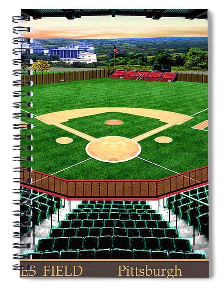 Forbes Field 1909 - Spiral Notebook