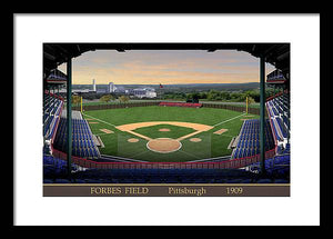 Forbes Field 1909 - Framed Print