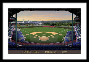 Forbes Field 1909 - Framed Print