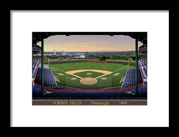 Forbes Field 1909 - Framed Print