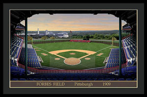 Forbes Field 1909 - Framed Print