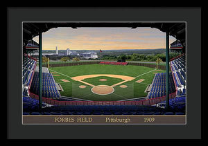 Forbes Field 1909 - Framed Print