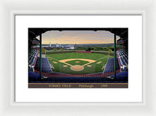 Load image into Gallery viewer, Forbes Field 1909 - Framed Print
