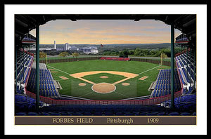 Forbes Field 1909 - Framed Print