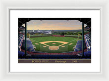 Load image into Gallery viewer, Forbes Field 1909 - Framed Print
