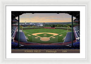 Forbes Field 1909 - Framed Print