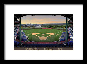 Forbes Field 1909 - Framed Print