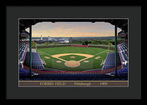 Forbes Field 1909 - Framed Print