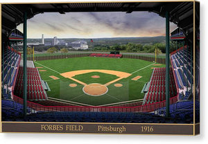 Forbes Field 1916 - Canvas Print