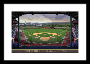 Forbes Field 1916 - Framed Print