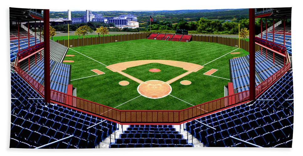 Forbes Field 1916 - Bath Towel