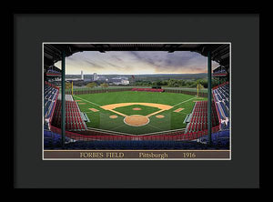 Forbes Field 1916 - Framed Print