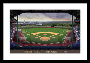 Forbes Field 1916 - Framed Print