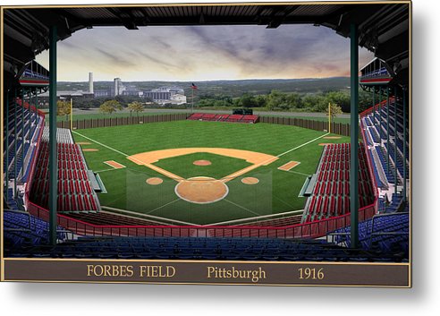 Forbes Field 1916 - Metal Print