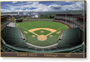 Forbes Field 1925 - Canvas Print