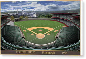 Forbes Field 1925 - Canvas Print