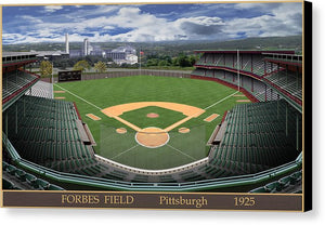 Forbes Field 1925 - Canvas Print