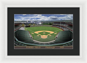 Forbes Field 1925 - Framed Print