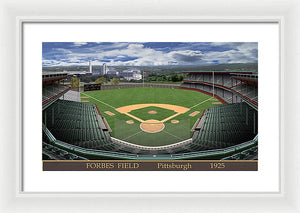 Forbes Field 1925 - Framed Print