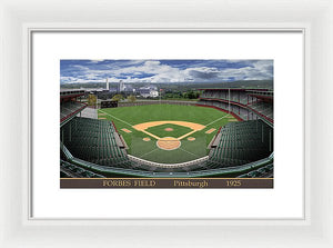 Forbes Field 1925 - Framed Print