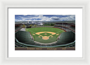 Forbes Field 1925 - Framed Print