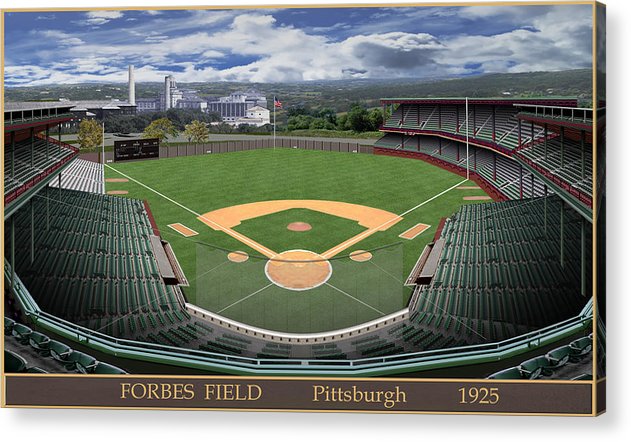 Forbes Field 1925 - Acrylic Print