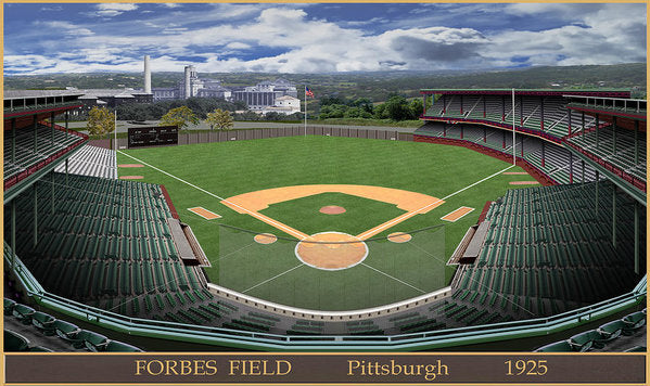 Forbes Field 1925 - Art Print