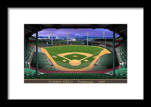 Forbes Field 1947 - Framed Print