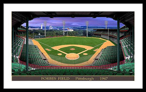 Forbes Field 1947 - Framed Print