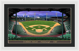 Forbes Field 1947 - Framed Print