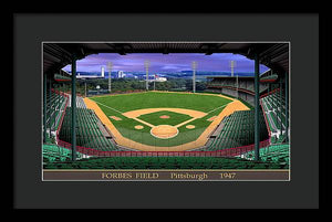 Forbes Field 1947 - Framed Print